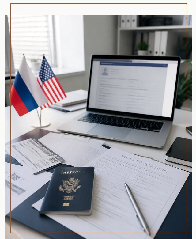 Оформление визы в США для туристов и бизнеса в Клинцах