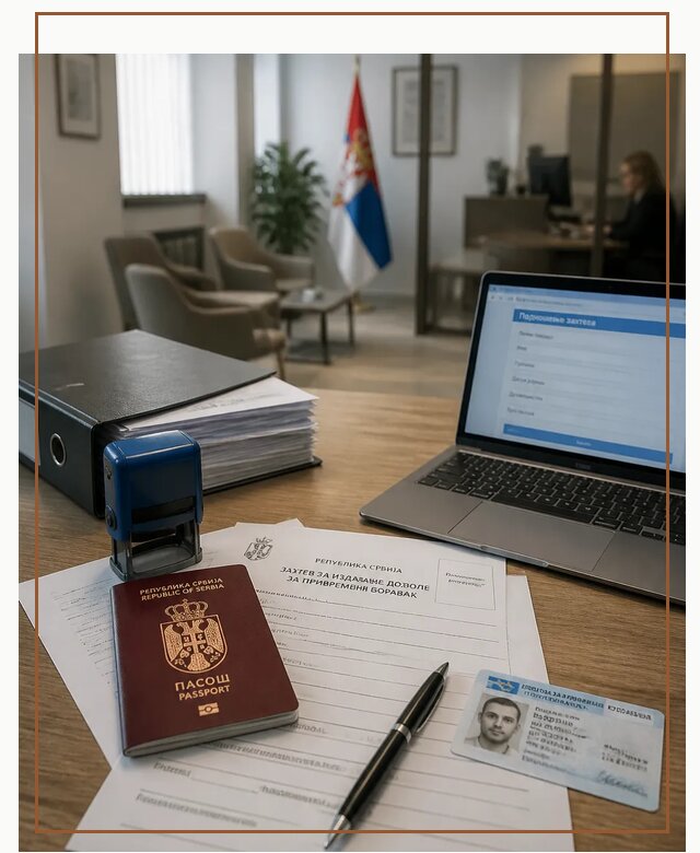 Оформление ПМЖ в Сербии для переезда в Клинцах под ключ