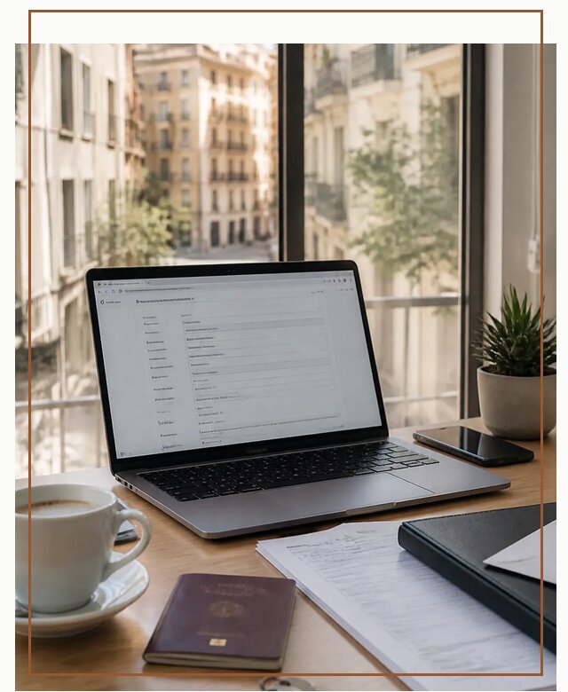 Оформление ВНЖ Испании по визе Digital Nomad в Клинцах