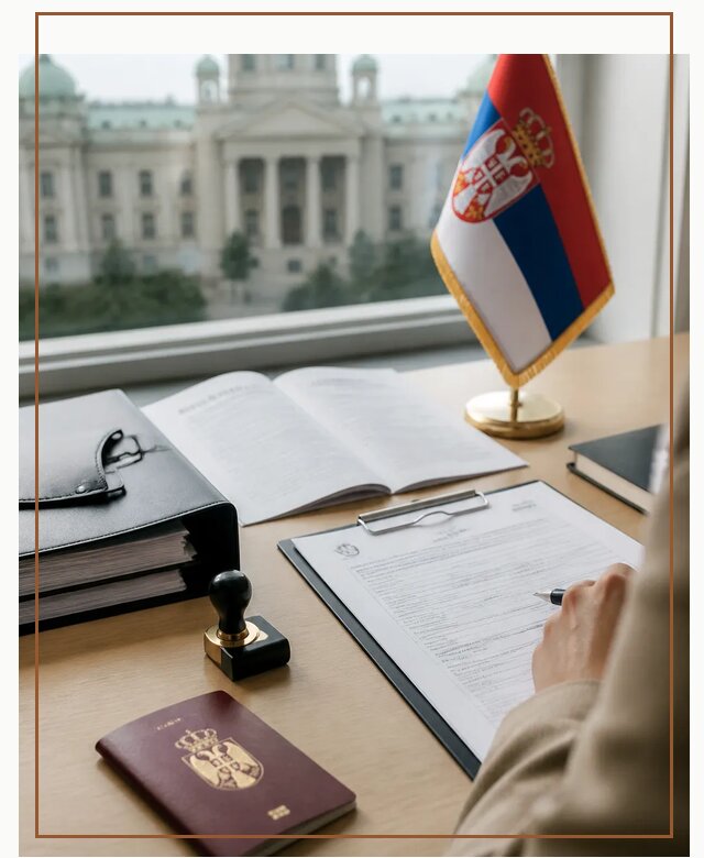 Оформление гражданства Сербии под ключ для переезда в Клинцах